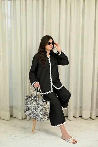 Black Scallop Set