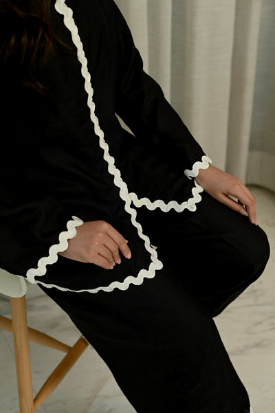 Black Scallop Set